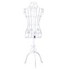 White Wire Torso Mannequin Women's Display