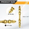 sourcing map 2pcs #2 Phillips Double Ended Screwdriver Bit PH2