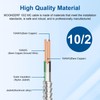 10/2 MC Cable with Ground - 15FT Pure Copper 10AWG/2
