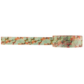 WrapablesFloral & Nature Japanese Washi Masking Tape - Peach Blossoms