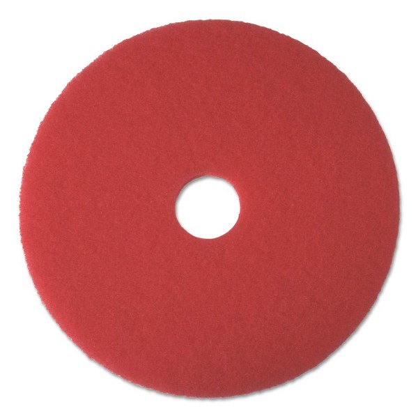 Boardwalk BWK4020RED 20 in. Diameter Buffing Floor Pads - Red