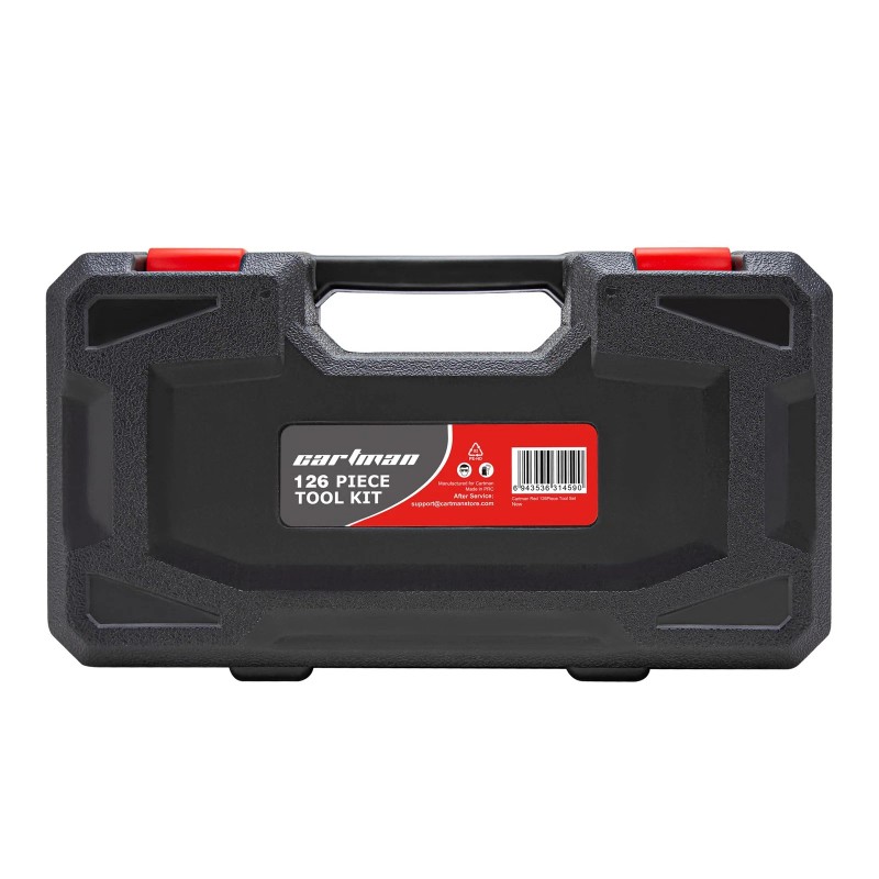 Cartman Tool Set General Household Hand Tool Kit with Plastic