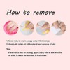 Coolnail Glossy 24pcs Dark Rose Pink Coffin False Nail Tips