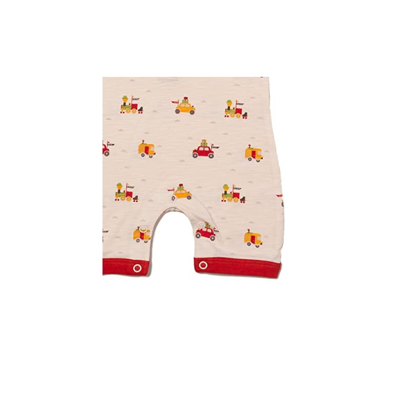 Little Green Radicals - Baby Organic Short Sleeve Romper -