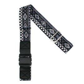 Hapitas 7124 Suitcase Belt 7124 7124 312. Bohemian Black, 312. bohemian black