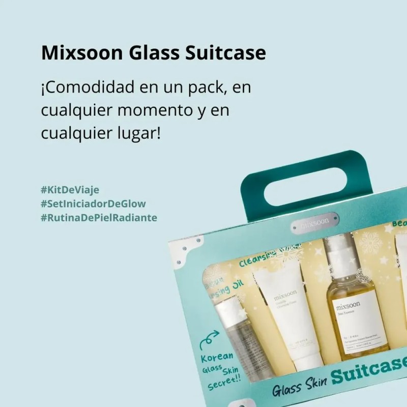 Mixsoon Set De Rutina 4 Pasos De Skincare Cosmética Coreana