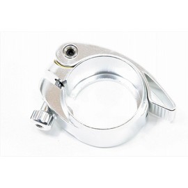MicrOHERO Forged Aluminum Alloy Light Weight 63g Seat Clamp Φ40.8mm SC-QR41 (Silver)