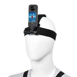 Camera Accessory Kit Chest Strap Mount + Head Strap Mount + Wrist Strap Mount + Backpack Mount for Insta360 One X3/X2/One RS, GoPro Hero 12/11/10/9/8