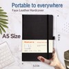 Heture 8 Pack Lined Journal Notebooks,A5 Hardcover Notebooks, 5.5 x