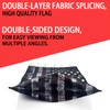 Motorcycle Flag 6x9,Antique American Flag,Double-sided Double Sewing Motorcycle USA Flag