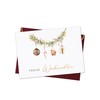 Joli Coon Christmas Card Merry Christmas Card with Christmas Envelope and Wax Seal - Card Christmas