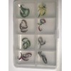 BestCity Fast sinking Czech nymphs Box of 24 Fishing Flies