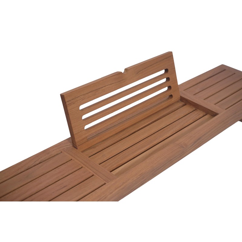 Manada Teak Bathtub Caddy