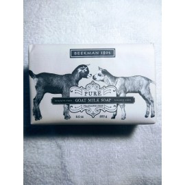 Beekman 1802 Pure Goat Milk Bar Soap 9 oz. Full Size Fragrance-Free  (NEW)