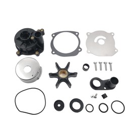 SLSRPMT Water Pump Impeller Repair Kit 5001594 for Johnson Evinrude OMC Outboard 75 85 90 115 120 130 135 140 150 175 200 225 235 250 300 HP V4 V6 V8 Replace 434421 Sierra 18-3392