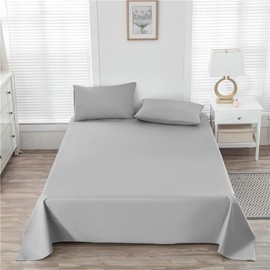 Henaco Waterproof Sheet, Flat Sheet, Bedwetting Sheet, Waterproof Bed Cover, Waterproof Bed Sheet, Nursing Sheet, Incontinence Prevention for Babies, Pee, 118.8 x 90.1 inches (300 x 230 cm), White