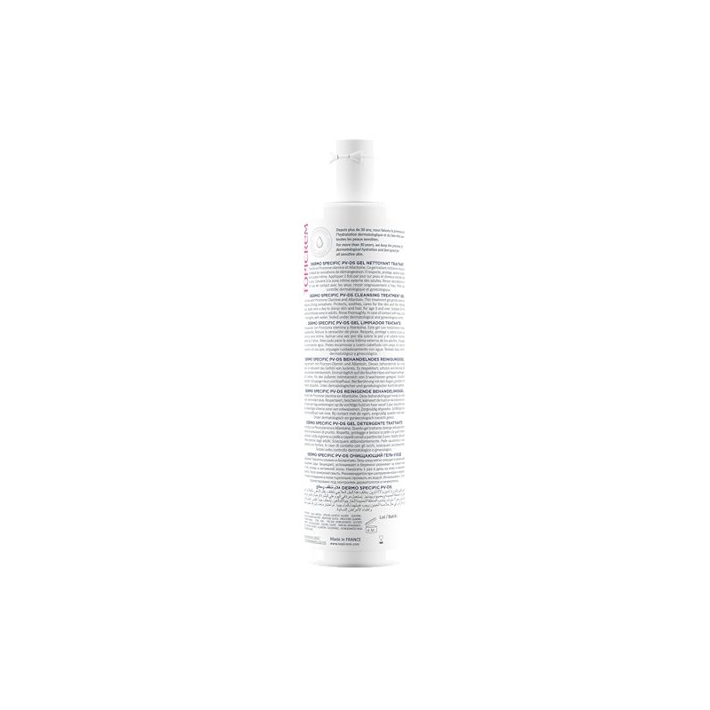 Topicrem PV Gel Limpiador 6.8 fl oz