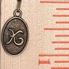Bronze Dangle Initial K Earrings. Jewelry Earrings for Women #3298FE68