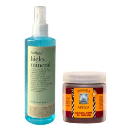 Hielo Mineral Florigan 250ml + Pomada Africa Para Dolor