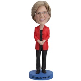 Royal Bobbles Elizabeth Warren United States Senator Collectible Bobblehead Statue