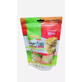 DULZURA (1 PK-5.08 oz) Dulzura Sugar Free Sesame seed Candy Crunchy Mini Vegan Ajonjoli