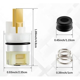 RP25513 Faucet Stem Assembly with RP4993 Seat and Spring for Delta Faucet