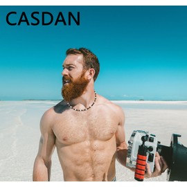 CASDAN 6 Pcs Surfer Necklace for Men Puka Shell Necklace Men Seashell Necklace Clam Chip Choker Hawaiian Shell Bead Necklace Coconut Beads Pooka Shell Choker Necklace