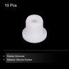 sourcing map 10Pcs T Type Rubber Grommet Mount Dia 9mm