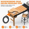 Mdkave Flexible Router Edge Guide,Router Templates for Woodworking,Flexible Curve Template