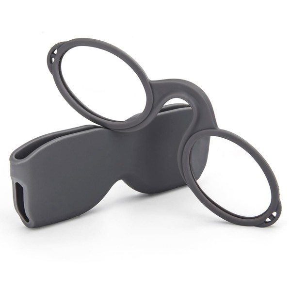 REAVEE Ultra Slim Armless Reading Glasses for Men Women, Small