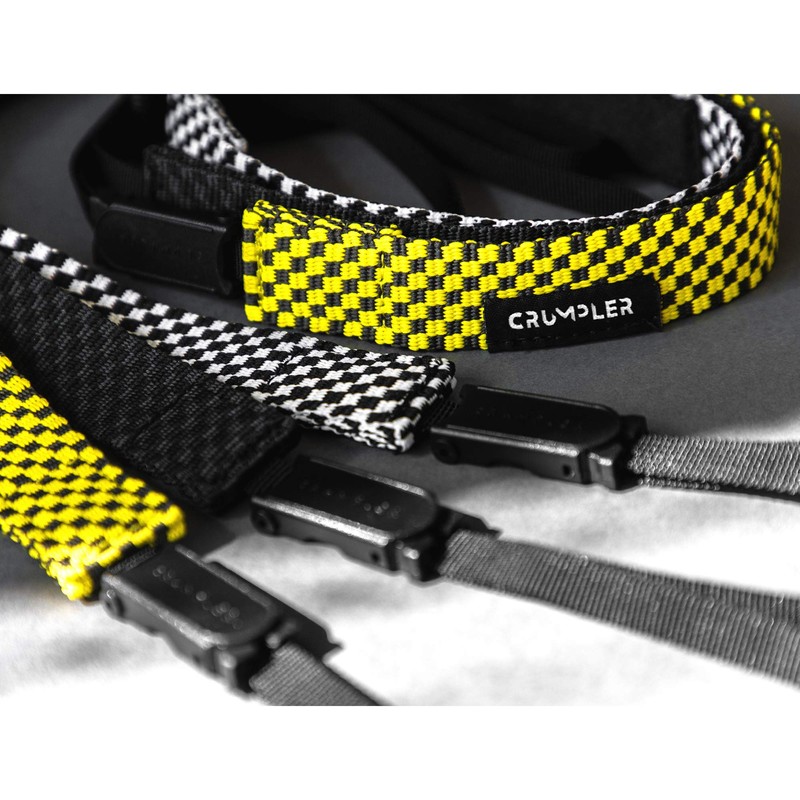 Crumpler Adjustable Shoulder Check Strap for Camera - Black/Anthracite