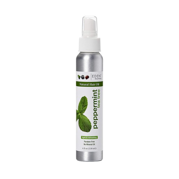 EDEN BodyWorks Peppermint Tea Tree Hair Oil, 4 oz
