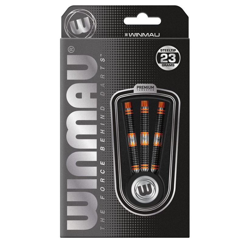 WINMAU Nitin Kumar 23 Gram Professional Steeltip Tungsten Darts Set