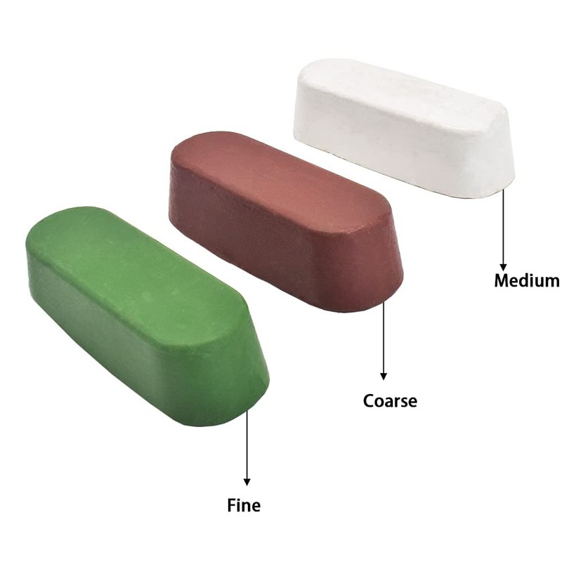 scottchen PRO Buffing Polishing Cutting Compounds 7.4 Oz. Kit 70g/pcs