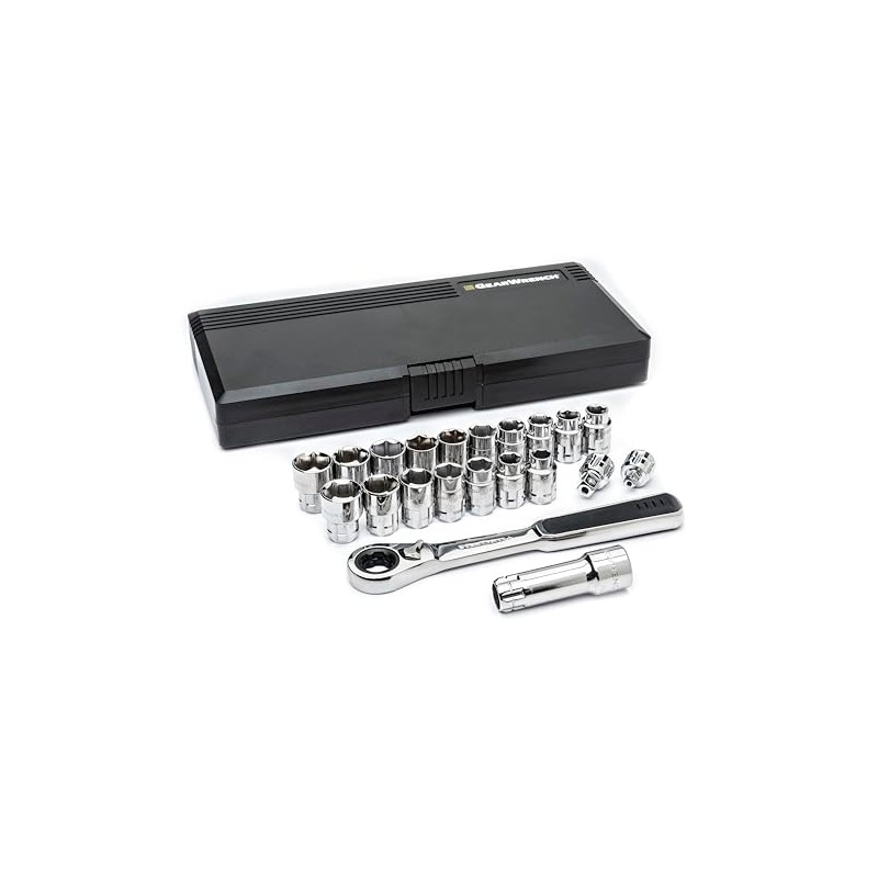 Gearwrench, 25 piezas 1/5.1 cm Drive (30 mm) Pass Thru