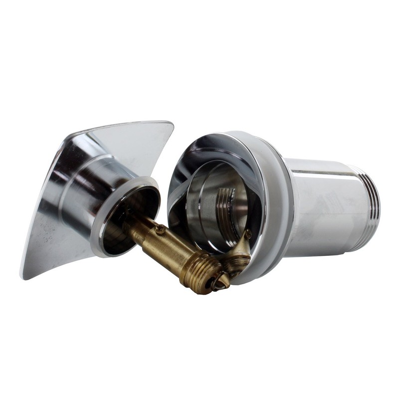 Sanixa JL26VDA4 Designer Drain Fitting Rectangular/Square Brass Pop-Up Valve for