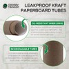 Tubos de bálsamo labial de papel Kraft de 8.5g /