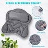 Bath Pillow, Tub Pillow for Bathtub with Strong Non-Slip Suction
