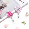 2 Pack Cute Badge Reel, Funny Badge Reel Cute Design