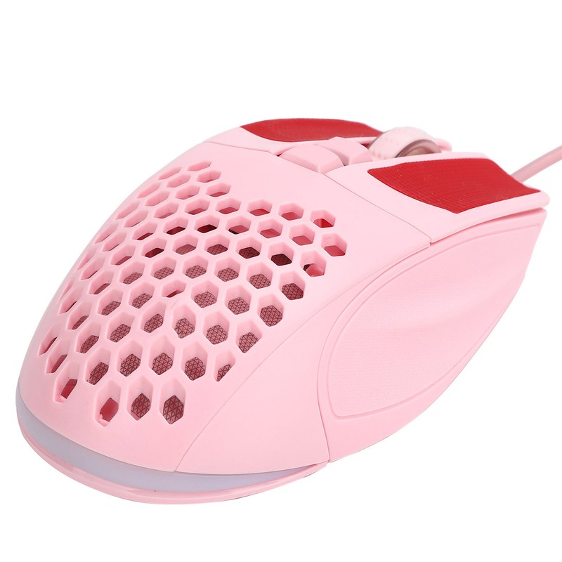 Wired Mouse 6400DPI with 6 Color Changing Backlight for PC