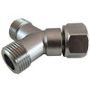Beer "Y" Fitting Splitter Distributor 3/8" I.D. Bore Stainless Steel