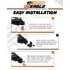 DEEAGLE Heavy Duty Trailer Coupler Lock, RV Trailer Locks Fits