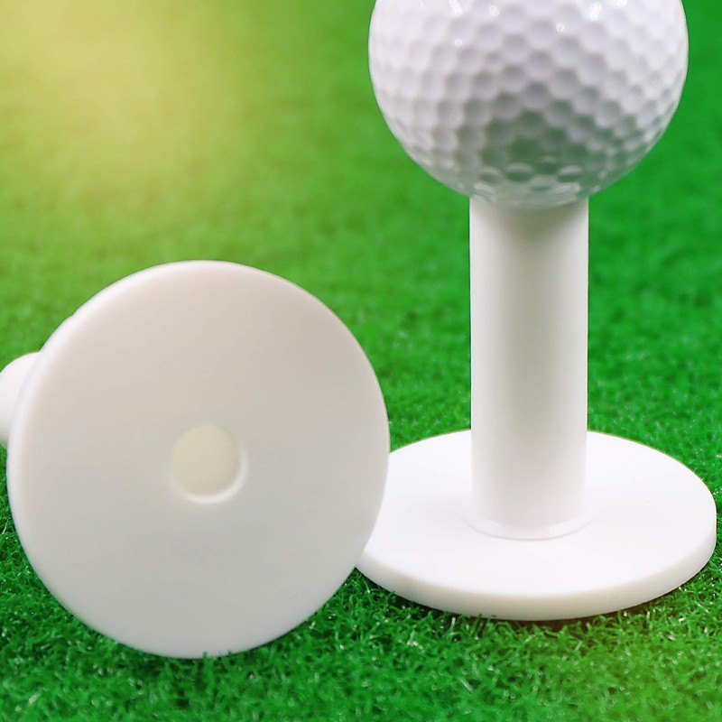 CHAMPKEY Premium Rubber Golf Tees | Excellent Durability and Stability