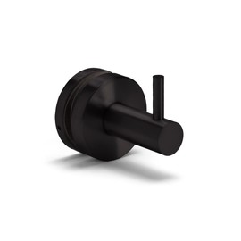 FHC PRH10RB Peg Robe/Towel Hook for 3/8" and 1/2" Glass - Oil Rubbed Bronze