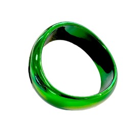 MMIUAEG Chunky Colorful Geometric Cuff Bangle Candy Color Irregular Wide Cuff Bracelet Bangle Bracelet Vintage Statement Party Jewelry for Women-Green