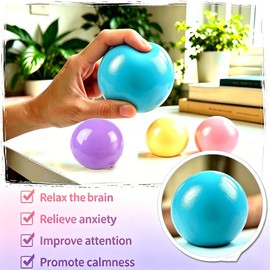 Giant Stress Balls, Jumbo Squishy Stress Ball, Funny DIY Dog Face Swap Squishys Balls,Anxiety Relief Desk Accessory(Purple)