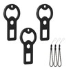 QIYUDA 3 PCS Bottle Opener Silencer, Stainless Steel Bottle Opener