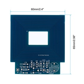 PATIKIL Soldering Practice Board, 1 Set Electronics Kit Prototype PCB Board DIY Welding Circuit Metal Detector SMD/SMT for Beginner Experiment Teaching, 3V