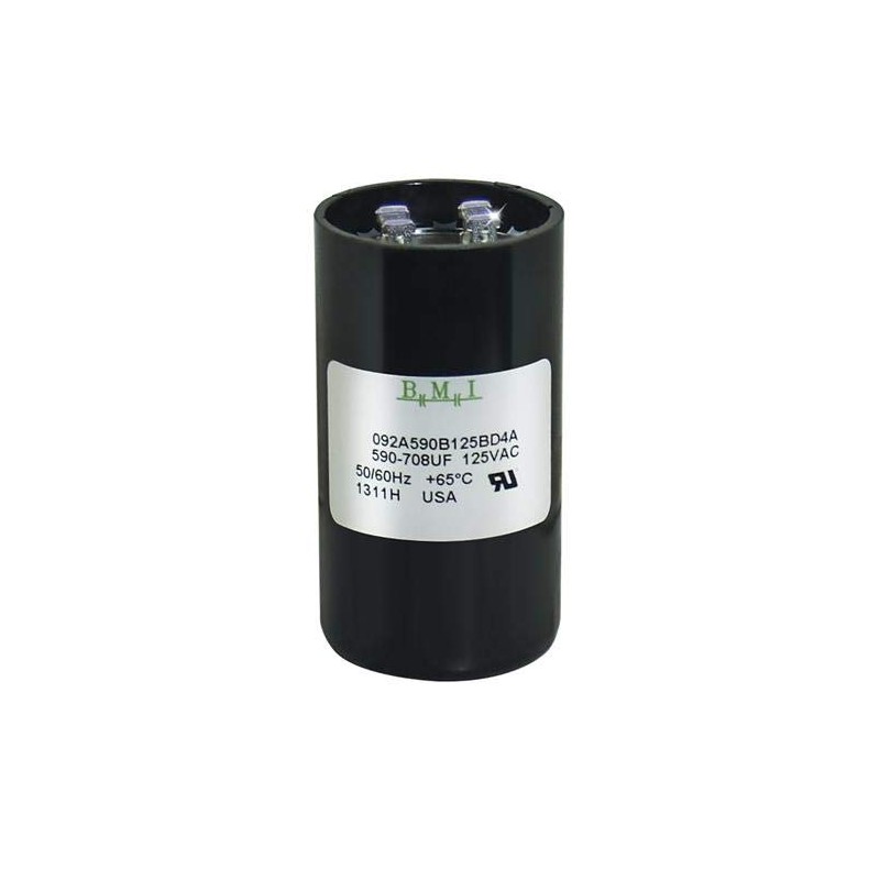 590-708 uF x 110/125 VAC - Mars 11027 Start Capacitor