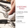 Zenacolor Sketch Book A5 100 Pages 100GSM with 19 Accessories
